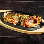すじオムレツ Tendon Omelet（お好み焼きつよっさん）