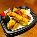 うなぎ蒲焼きのおつまみ天ぷら（居酒屋日本一の唐揚げ専門 えんまる 本八幡店）