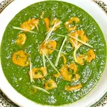 PALAK MUSHROOM / パラク・マッシュルーム（ハビビハラルレストラン）