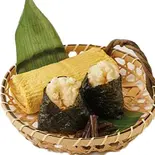 天むすだし巻き玉子セット(ひつまぶし岡ひろ 比良店)