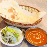 キーマカレー＆プレーンナン  セット keema curry ＆ Naan set（dilli place）