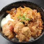 豚キムチ丼 300(唐揚2)≪1185≫（デリズ京急鶴見店）