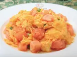 【いつ食べても美味しい！！】トマトと卵の炒め (番茄炒鶏蛋)（中国大明火鍋城）