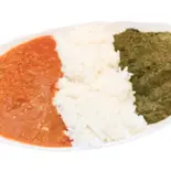 ダブルカレーライス Set    Double Curry Rice Set（うま味家 マサラ）