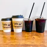 レギュラーコーヒー（軽食とデザート。Cafe Karanos[カラノス]）