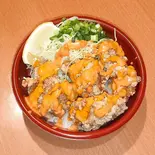 スパイシーガーリックマヨ唐揚げ丼（鳥八 下丸子店）
