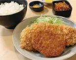F-1107】ロースかつ＆メンチかつ弁当(ロースかつ100g、メンチカツ1ヶ)（とんかつの和吉 岡山駅前店）