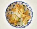 「えび揚げワンタン」(炸雲吞) (3個)（3米3下北沢店-お粥と点心専門店）