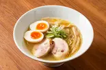 塩玉子付きさらり（鶏ポタラーメン THANK 蒲田店）