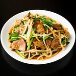 ニラレバ炒め Stir-Fried Liver and Leek（中華料理上海亭 木場店）