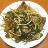 ニラレバ炒め（珍味楼）