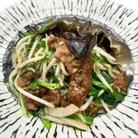 ニラレバ炒め(中華dining餃子豊和 立花駅北店)