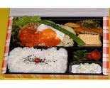月見ハンバーグ幕の内(宅配レストラン ミニッツデリ鶴橋店)