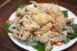 揚げカエル塩味 Ech rang muoi ( salt roasted frog)（ベトナム料理ハノイレストラン川崎）