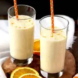 オレンジラッシーOrange lassi（ゴクルインドレストラン福大前Gokul Indianrestaurant）