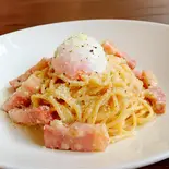 温玉カルボナーラ（CafeWanishan）