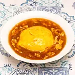 天津飯 Crab Omelette on Rice（中華料理ドラゴン）