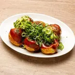 たこ焼き 6個 辛口ソース ネギ盛り（たいこまんじゅうふじた）