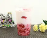 生いちごミルクティー New Fresh Strawberry Milktea 생딸기밀크티（韓国料理ソウルキンパ＆カフェ目白）