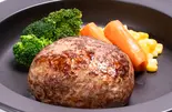 レギュラーハンバーグBOX(ご飯付き) ※ソースが2種類選べます。（【牛100%ハンバーグ】挽肉亭 五反田店）