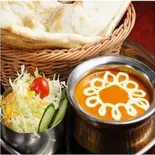 A 1カレーライスorナンサラダ付きセットA 1Curry + Salad + Nan or  Rice（インド料理 ケバブ ＆ ビリヤニ ハウス Indian Restaurant Kebab ＆ Biryani house）