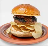Spicy Meat Sauce＆POTECHI スパイシーミートソース＆ポテチ（BigBunsBurger(茶飯屋 イブリット)）