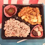 麻婆白菜 杏仁豆腐つき（おばんざいや早乙女 銀座本店）