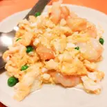 卵とエビの炒め（中華家庭料理 叙楽苑）