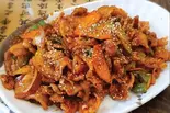 豚肉辛口炒め（韓マンナ×KAMACHICKEN）