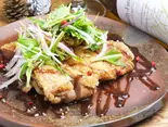 油淋鶏〜バルサミコ酢と黒酢のソース〜（HarunAtsu Cafe）