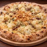 アンチョビガーリックバターポテトときのこのピザ【S】（ピザ＆ワッフル バスターズ (PIZZA＆WAFFLE BUSTERS)）