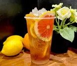 L ミックスフルーツティー 混合水果茶 Mixed Fruits Tea（叫了个整鸡  上野店   台湾グルメ 丸ごとフライドチキン Taiwanese Fried Chicken）
