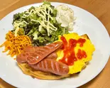 ウインナーエッグワッフル（ワッフル＆サンドふわふわ）