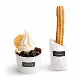 コーヒーソフト・米粉チュロス(Coffee Soft・Rice Flour Churros)（imakara ICE(イマカラアイス)(夜アイス、深夜デザート)）
