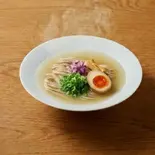 【琥珀監修】<119kcal> 琥珀特製しじみ香る金色塩ラーメン Kohaku Golden Shijimi Salt Ramen(並盛)（【罪悪感ゼロヌードル！】 LOCALO Noodle(ロカロヌードル)昭和町店）
