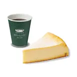 ニューヨークチーズケーキセットNew York Style Cheesecake Set（珈琲館 鶴見店）