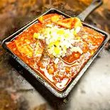 四川風スパイス麻婆豆腐（鉄板グリルをかし ボリューム満点 吹田のB級グルメ発祥の地）
