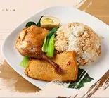 煮込み鴨もも定食(卤鸭腿套餐饭)（沙県小吃 西川口店）