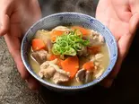 定番の豚汁（佐藤とん汁店 大門店）