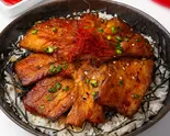 自家製ダレの炙り豚丼 Grilled Pork Rice Bowl（炙り豚丼香ばし屋 名楽町店）