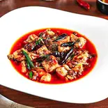 ①四川花椒の利いた香り高い陳麻婆豆腐 Aromatic Chen Mapo Tofu with Szechuan Pepper(雲林坊 秋葉原店)