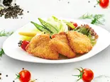 鶏むね肉のカツレツサラダ【深夜】(贅沢サラダと具だくさんスープ 新中野 S&S)