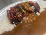 黒酢酢豚カレー(カレーナンドスプーン)