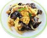木耳玉子炒め Cloud Ear Mushroom and Egg Stir-Fry（ジロー's テーブル 志村三丁目駅前店）