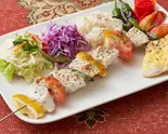カジキの串焼きセットMarlin Shish Kebab（ケバブ屋台★TADIM★kebab shop）