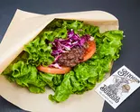 野菜で包んだバーガー(和牛パティ)(SHOGUN BURGER 横浜赤レンガ倉庫店)