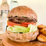 Classic ハンバーガー(フライドポテト付)（Blue Green BURGER 市川店）
