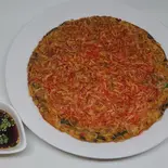 エビチヂミ새우지지미 Shrimp Buchimgae（焼肉韓国料理 東大門）