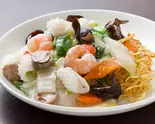 海鮮かた焼きそば(麒麟菜館)
