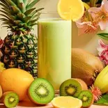 グリーンスムージー 健康 green healthy smoothie（ChuuChuuフルーツ盛り盛りアサイーボウル Fruit-packed Acai Bowl 山王店）